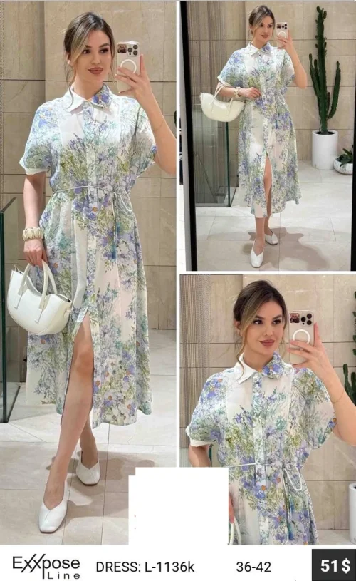 Платье EXXPOSE LINE (модель L-1136K) оптом
