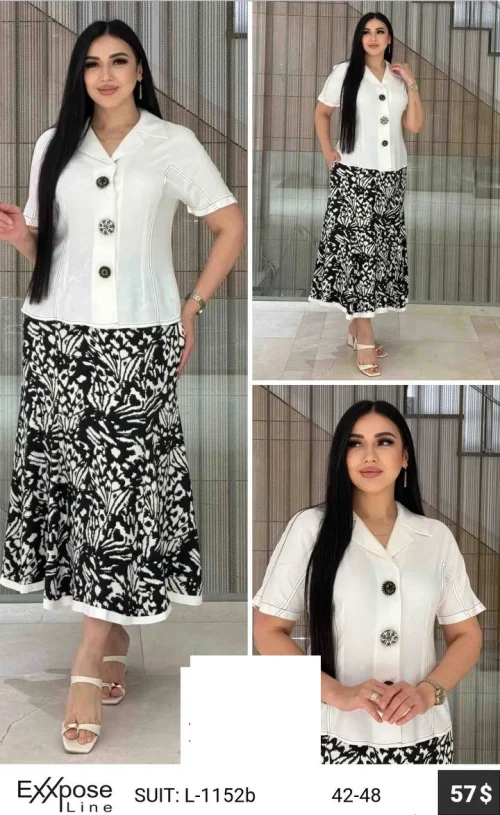 Костюм EXXPOSE LINE (Черный, модель L-1152B) оптом