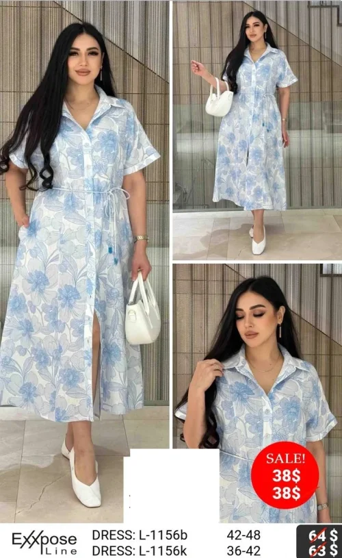 Платье EXXPOSE LINE (модель L-1156K) оптом