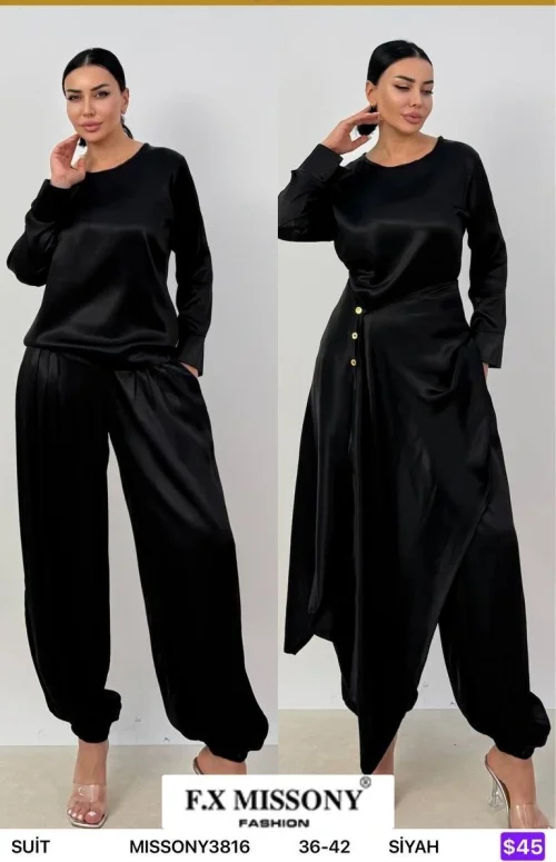 Костюмы и комплекты F.x Mi̇ssony (Black, модель MISSONY3816) оптом