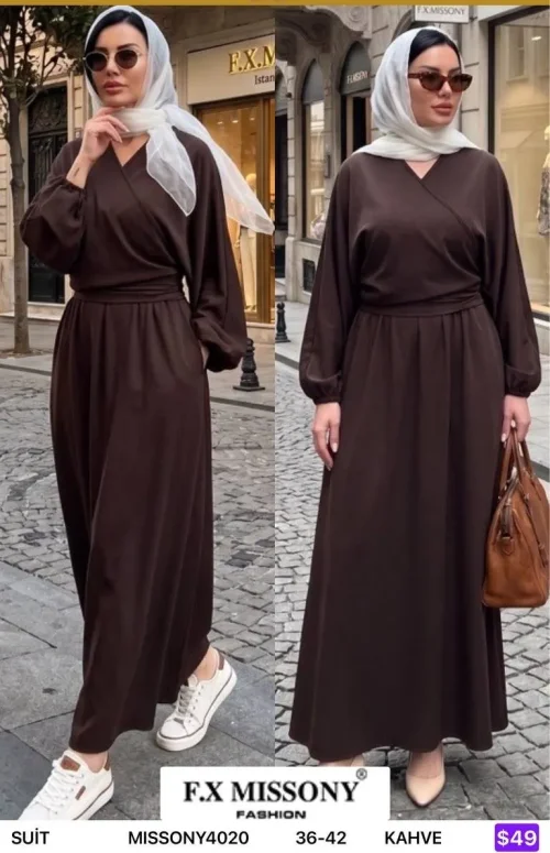Костюмы и комплекты F.x Mi̇ssony (Brown, модель MISSONY4020) оптом