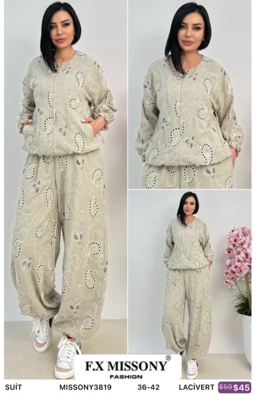 Костюм F.x Mi̇ssony (Темно-синий, модель MISSONY3819) оптом