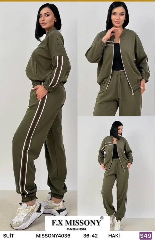 Костюмы и комплекты F.x Mi̇ssony (Olive, модель MISSONY4036) оптом