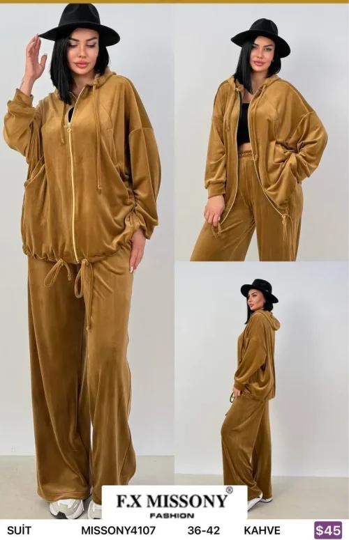 Костюмы и комплекты F.x Mi̇ssony (Brown, модель MISSONY4107) оптом
