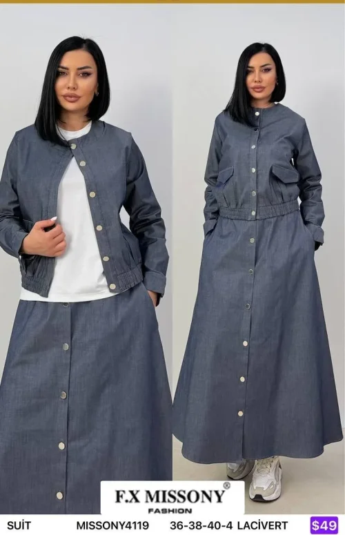 Костюмы и комплекты F.x Mi̇ssony (Navy, модель MISSONY4119) оптом