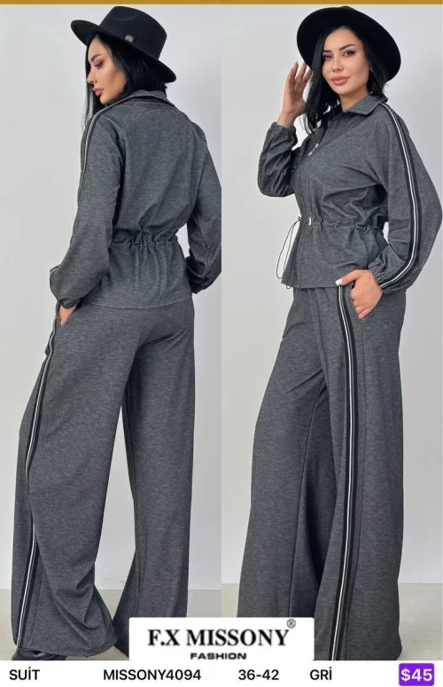 Костюмы и комплекты F.x Mi̇ssony (Gray, модель MISSONY4094) оптом