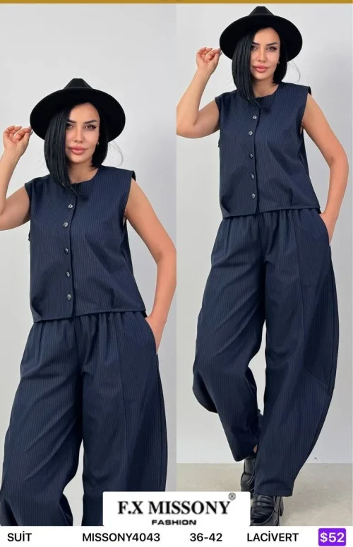 Костюмы и комплекты F.x Mi̇ssony (Navy, модель MISSONY4043) оптом