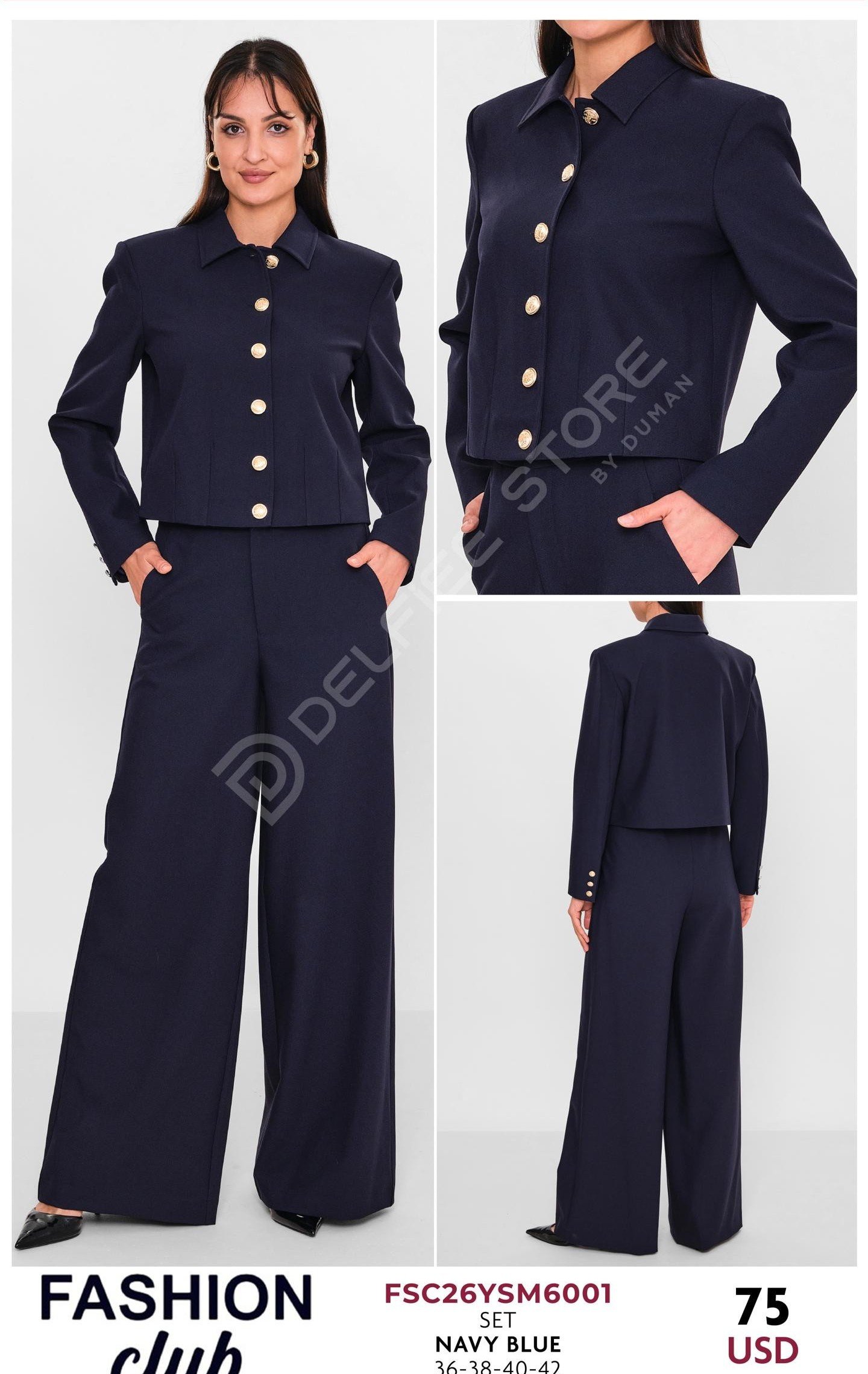 Комплект FASHION CLUB (Темно-синий, модель FSC26YSM6001) оптом