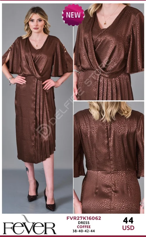 Платье FEVER (Brown, модель FVR27K16062) оптом