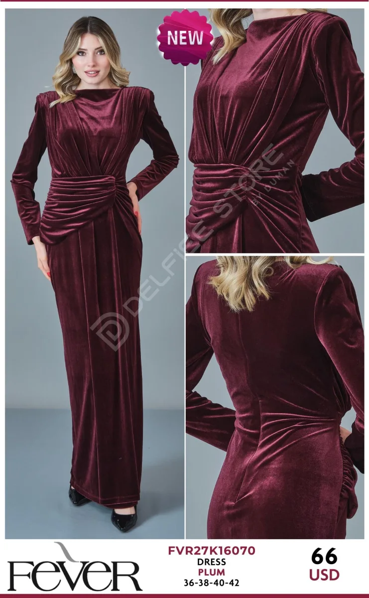 Платье FEVER (Purple, модель FVR27K16070) оптом