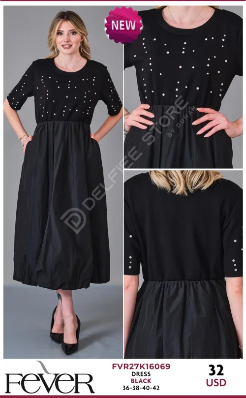 Платье FEVER (Black, модель FVR27K16069) оптом