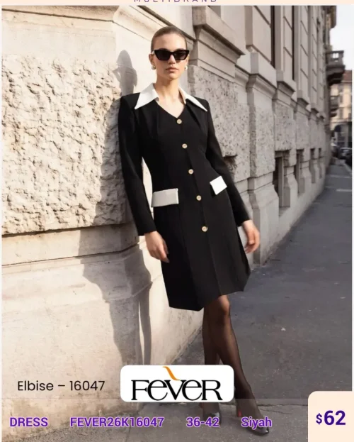 Платье FEVER (Black, модель FEVER26K16047) оптом