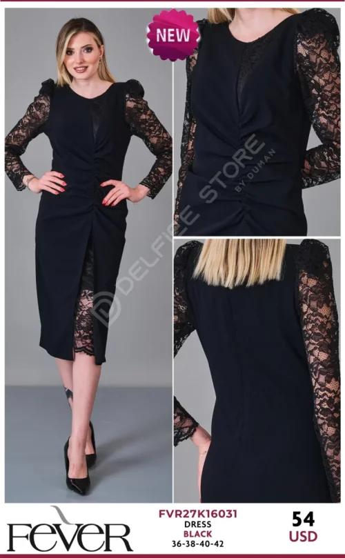 Платье FEVER (Black, модель FVR27K16031) оптом