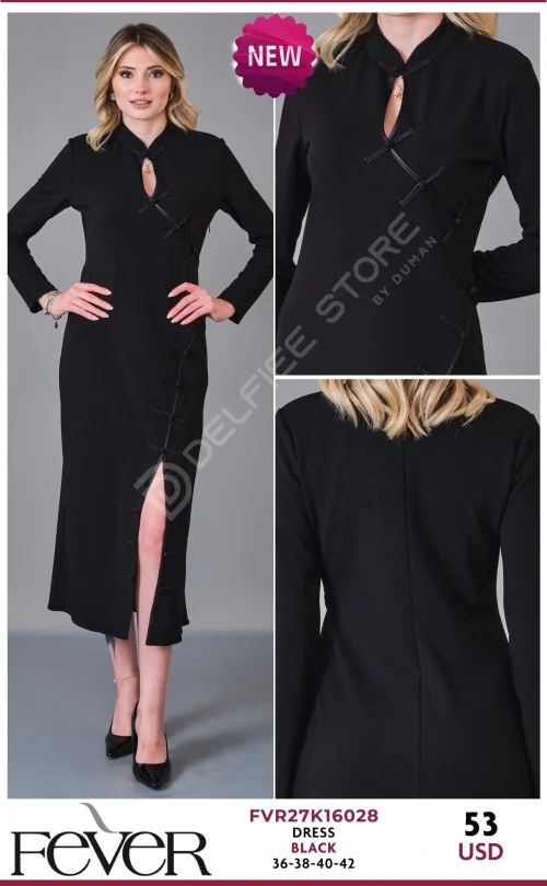 Платье FEVER (Black, модель FVR27K16028) оптом