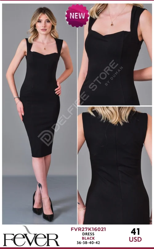Платье FEVER (Black, модель FVR27K16021) оптом