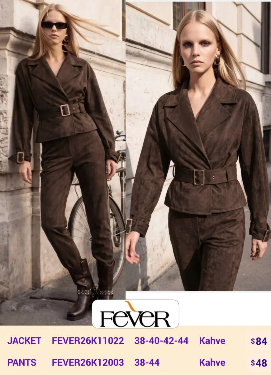 Жакет FEVER (Brown, модель FEVER26K11022) оптом