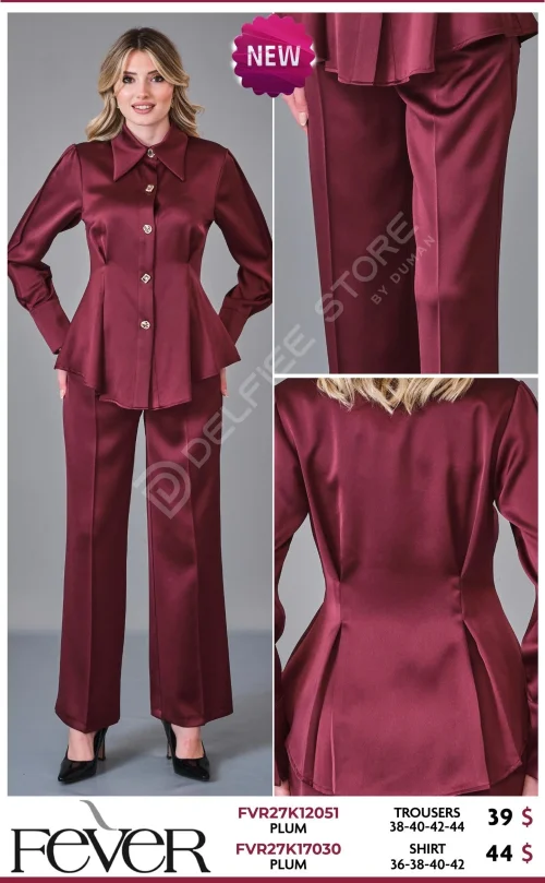 Брюки FEVER (Purple, модель W827K2081) оптом