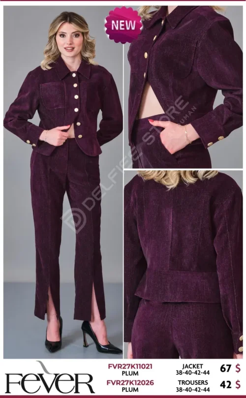 Брюки FEVER (Purple, модель FVR27K12026) оптом