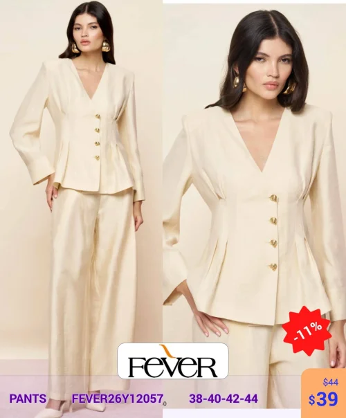 Брюки FEVER (модель FEVER26Y120570) оптом