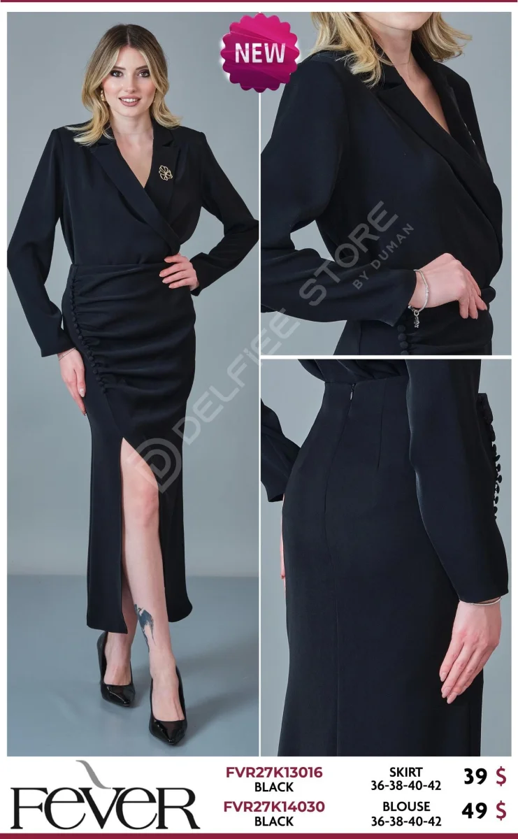 Юбка FEVER (Black, модель FVR27K13016) оптом