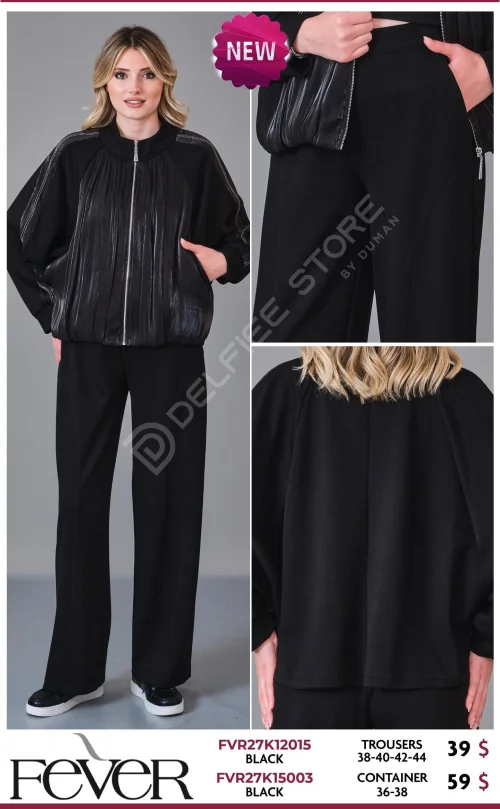 Накидка FEVER (Black, модель FVR27K15003) оптом