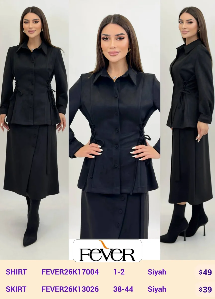 Юбка FEVER (Black, модель FEVER26K13026) оптом