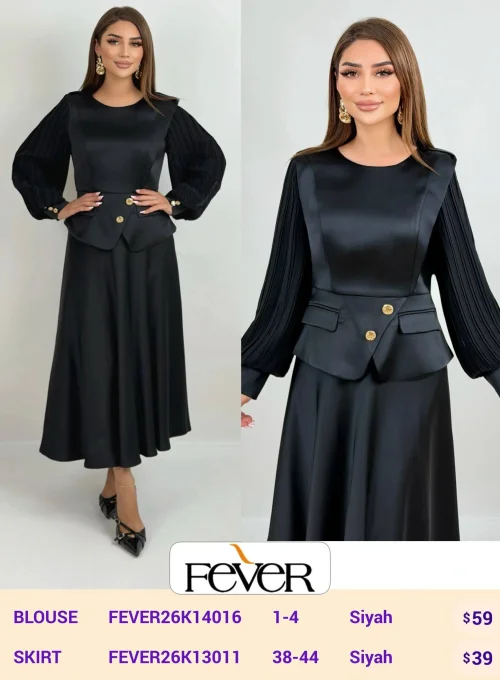 Блузка FEVER (Black, модель FEVER26K14016) оптом