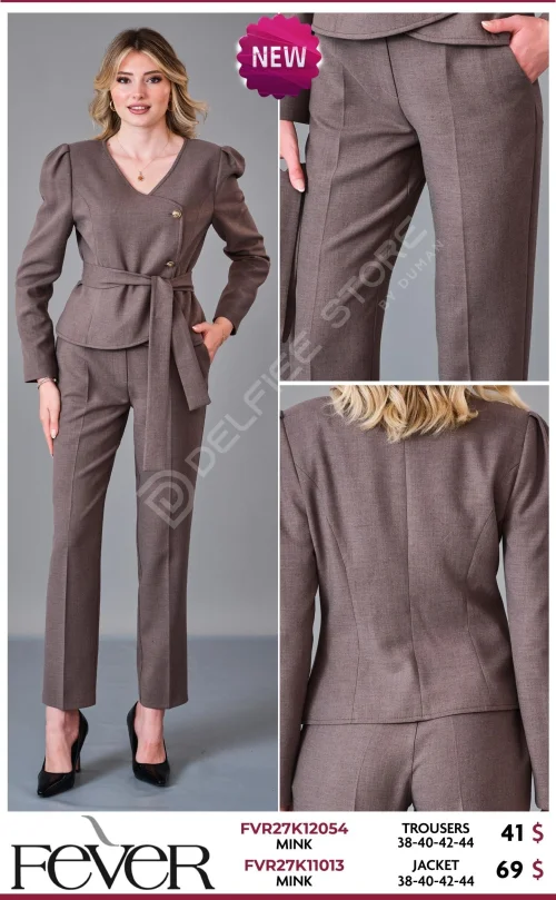Брюки FEVER (Beige, модель FVR27K12054) оптом