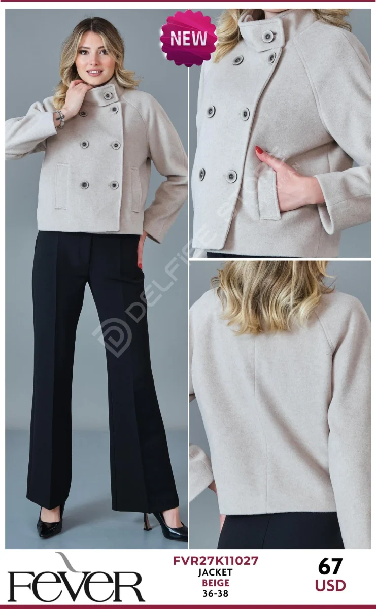 Жакет FEVER (Beige, модель FVR27K11027) оптом