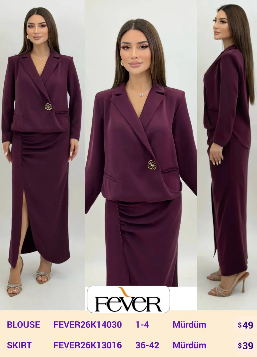 Юбка FEVER (Purple, модель FEVER26K13016) оптом