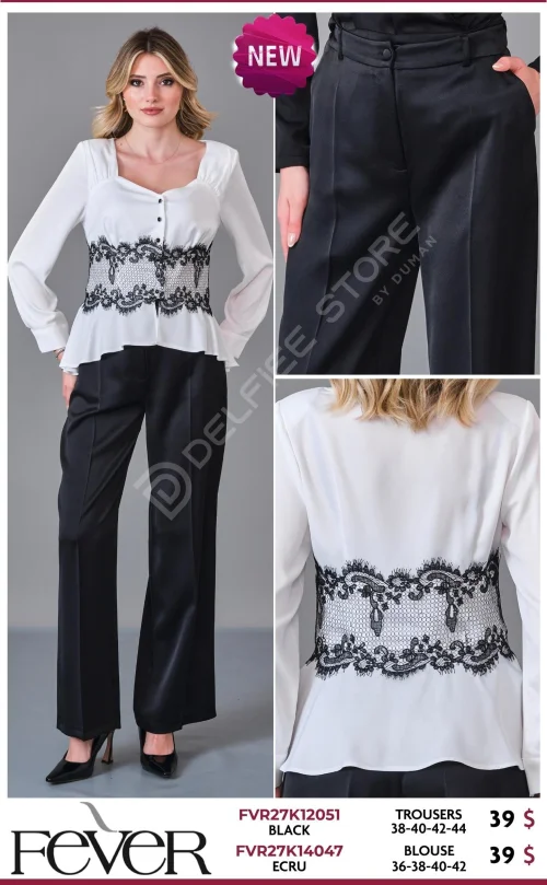 Брюки FEVER (Black, модель FVR27K12051) оптом