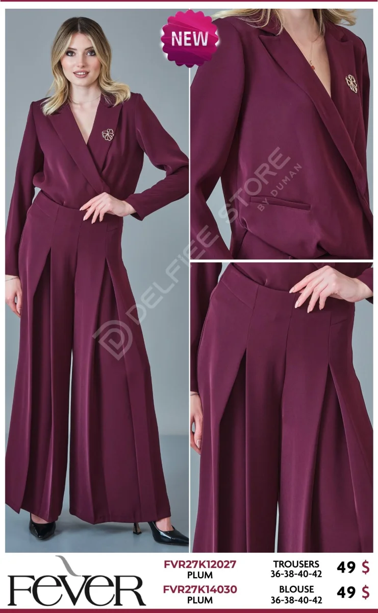 Брюки FEVER (Purple, модель FVR27K12027) оптом