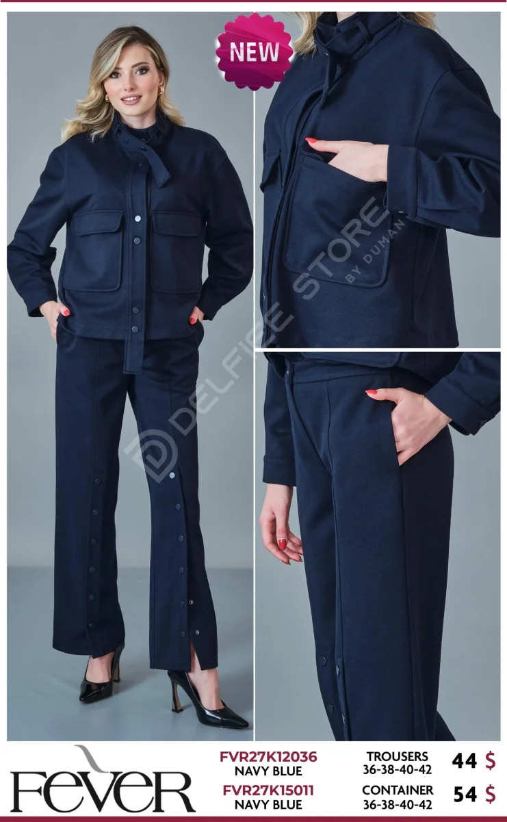 Накидка FEVER (Navy, модель FVR27K15011) оптом