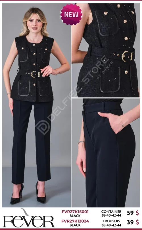 Накидка FEVER (Black, модель FVR27K15001) оптом