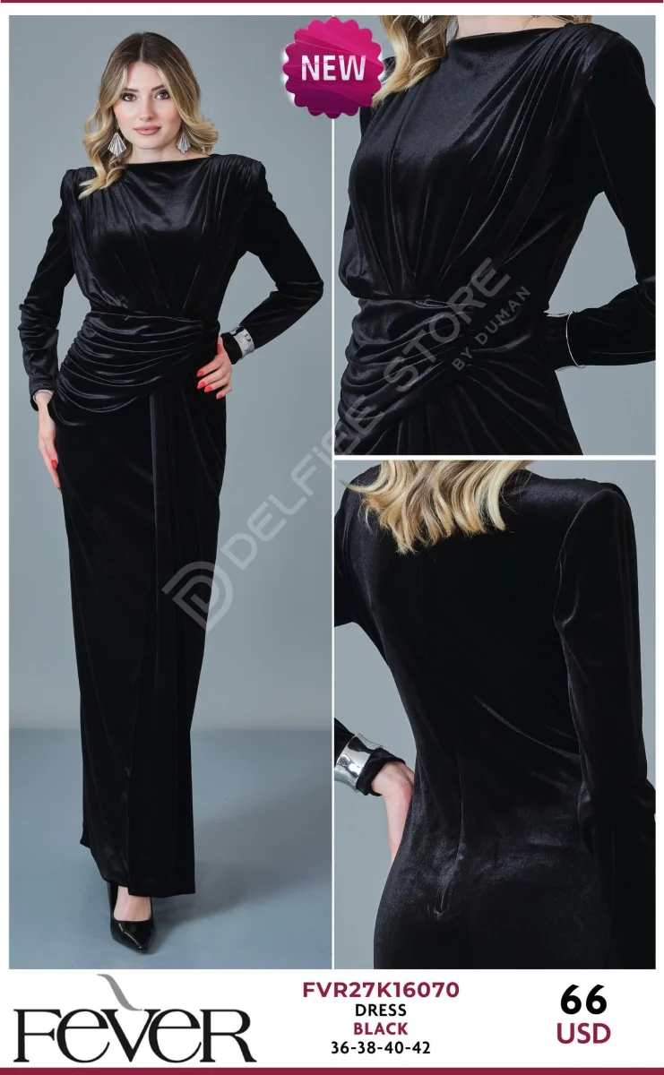 Платье FEVER (Black, модель FVR27K16070) оптом