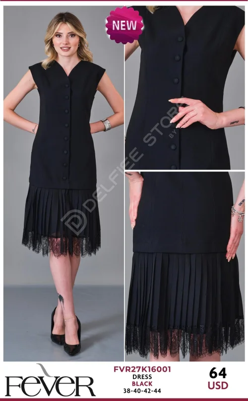 Платье FEVER (Black, модель FVR27K16001) оптом