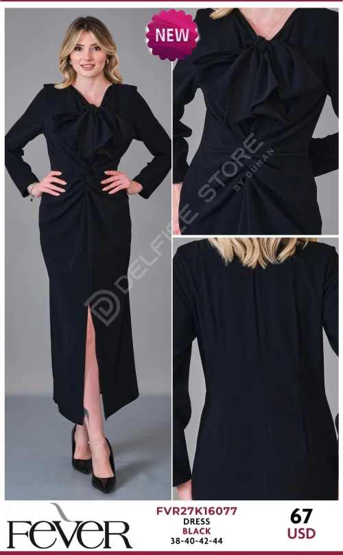 Платье FEVER (Black, модель FVR27K16077) оптом
