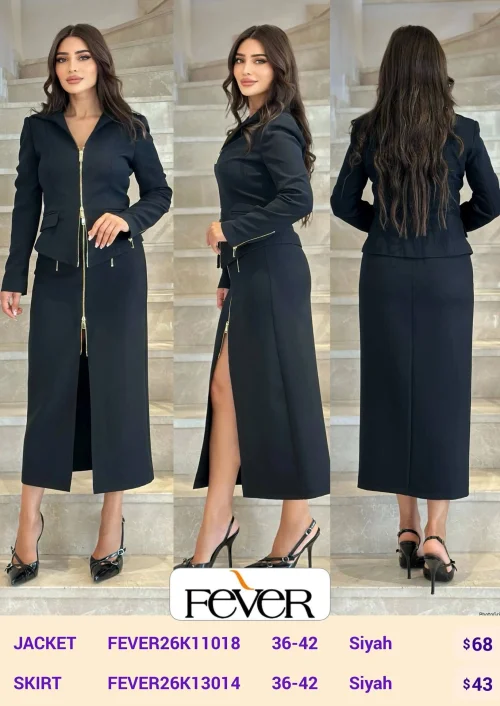 Жакет FEVER (Black, модель FEVER26K11018) оптом