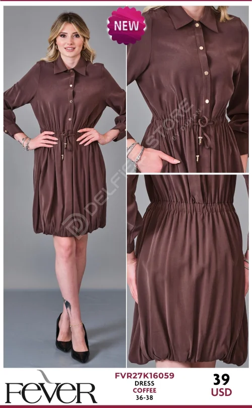 Платье FEVER (Brown, модель FVR27K16059) оптом