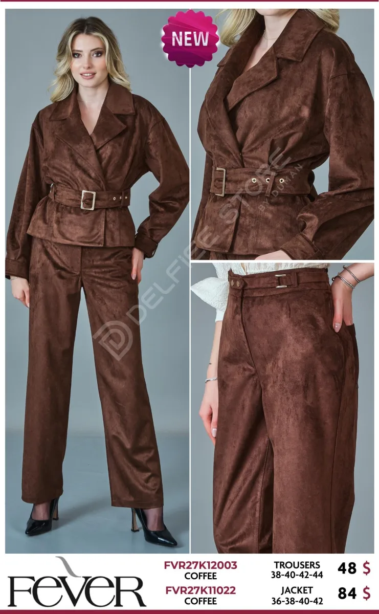 Жакет FEVER (Brown, модель FVR27K11022) оптом