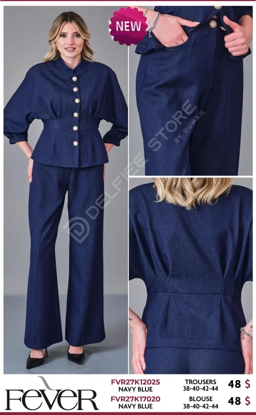 Брюки FEVER (Navy, модель FVR27K12025) оптом