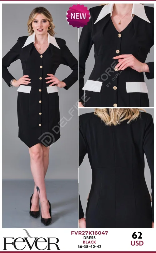 Платье FEVER (Black, модель FVR27K16047) оптом
