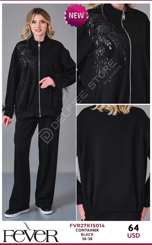 Накидка FEVER (Black, модель FVR27K15014) оптом