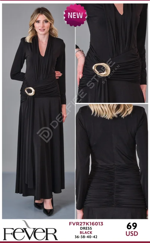 Платье FEVER (Black, модель FVR27K16013) оптом