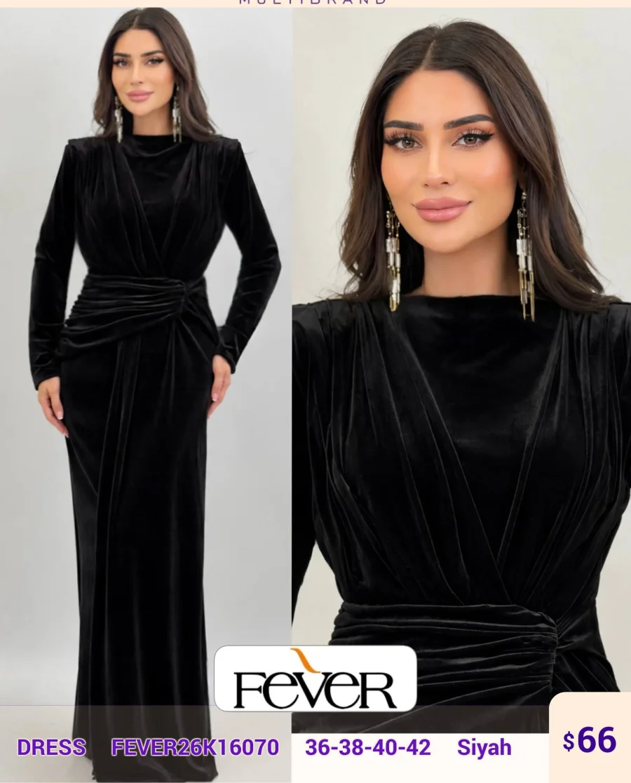 Платье FEVER (Black, модель FEVER26K16070) оптом