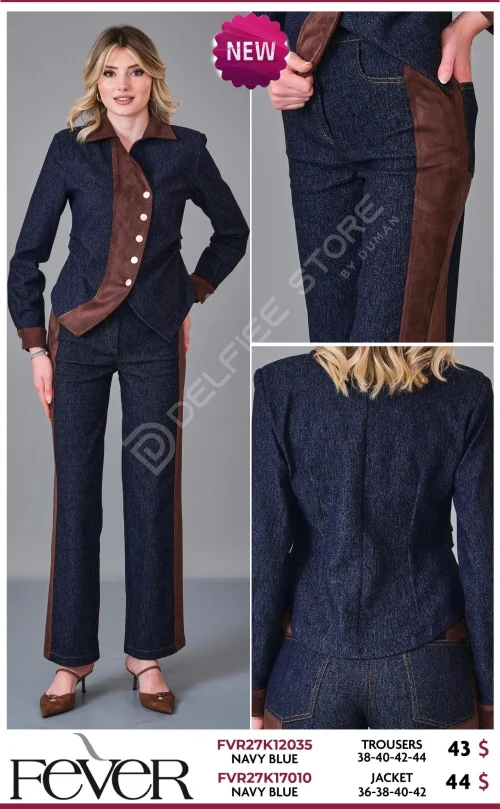 Жакет FEVER (Navy, модель FVR27K17010) оптом