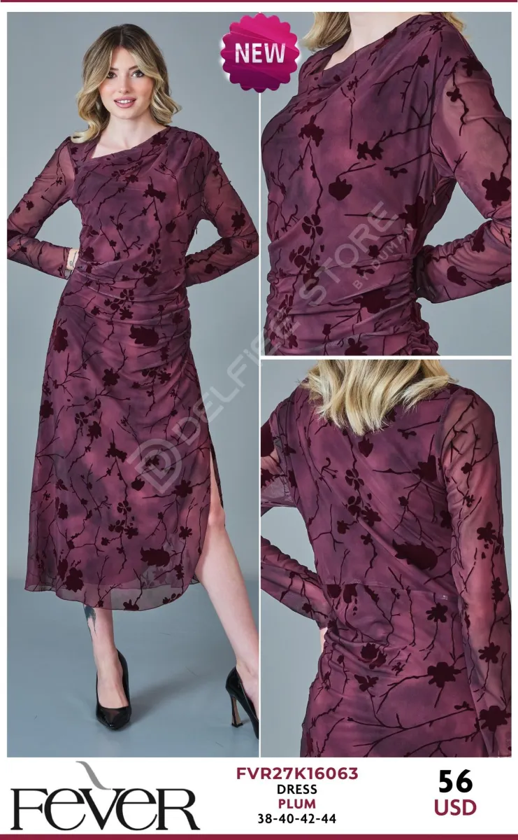 Платье FEVER (Purple, модель FVR27K16063) оптом