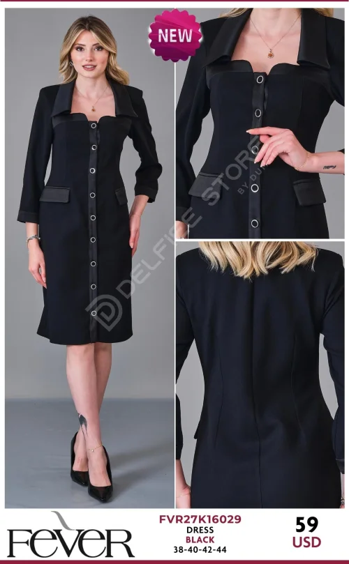 Платье FEVER (Black, модель FVR27K16029) оптом
