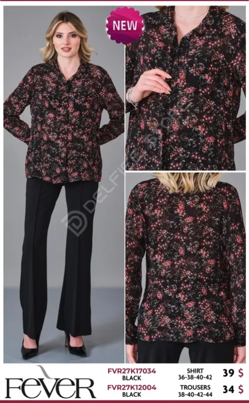 Брюки FEVER (Black, модель FVR27K12004) оптом