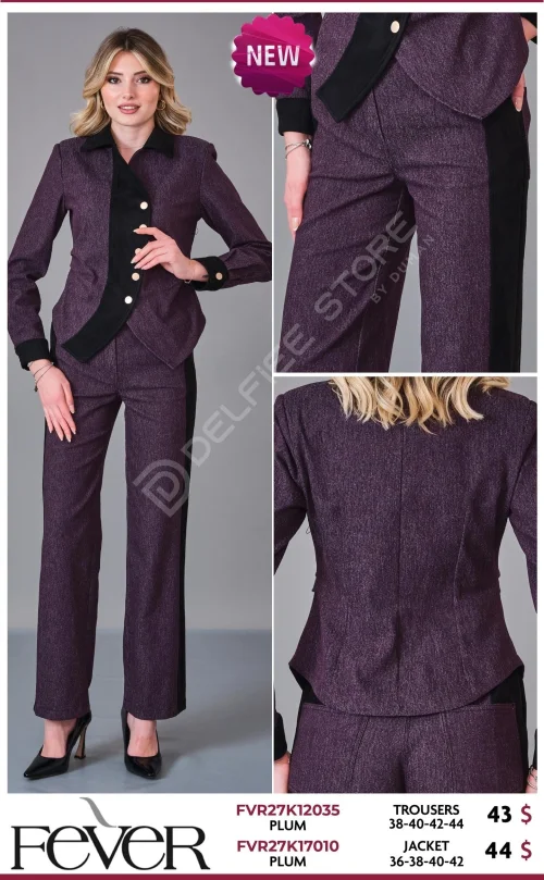 Жакет FEVER (Purple, модель FVR27K17010) оптом